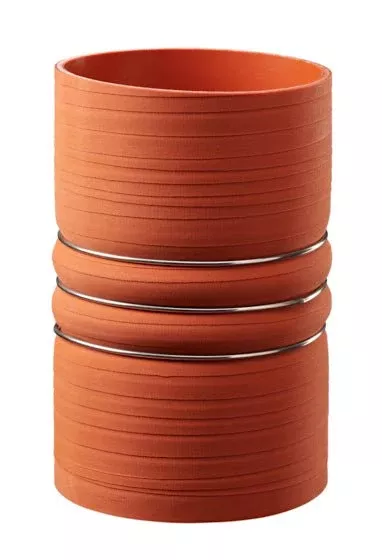 5" ID X 8" Long - Matte Red - Aramid 500 Degrees