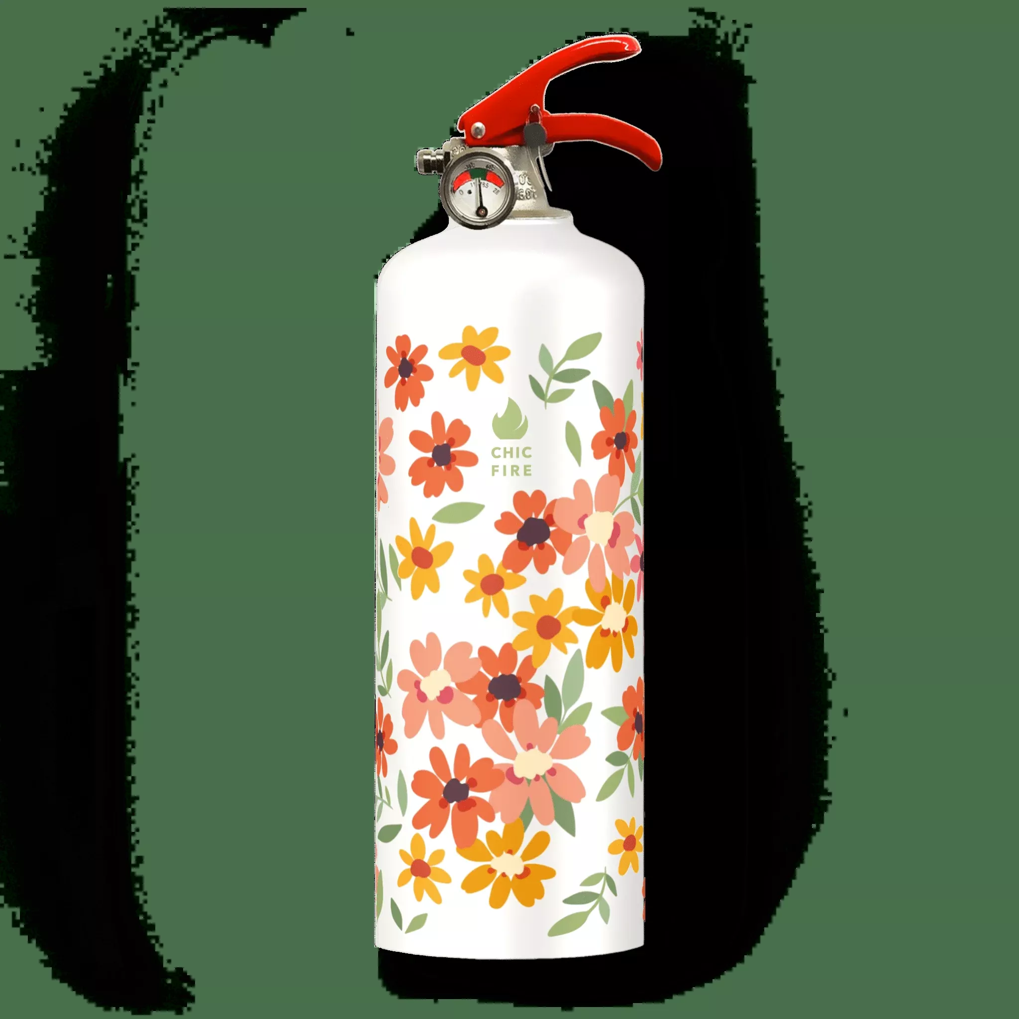 Autumn Flowers fire extinguisher