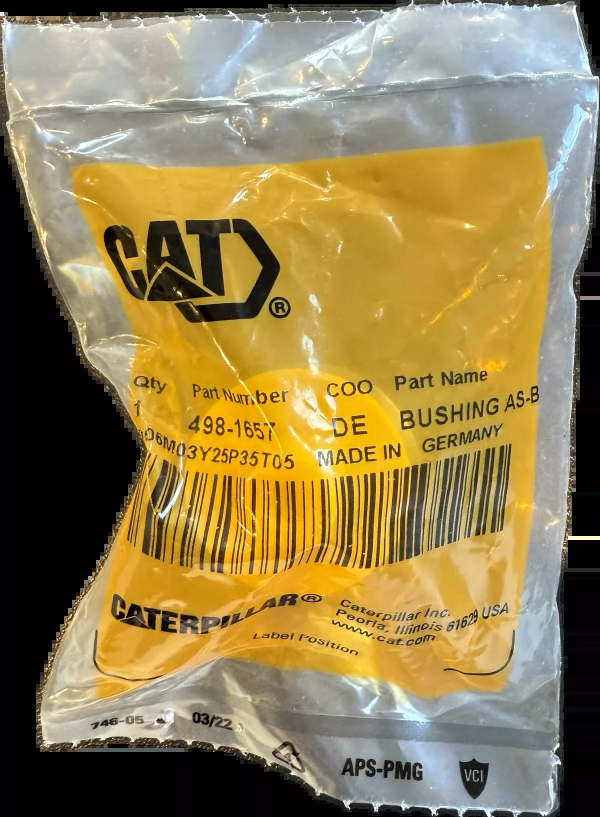 CAT Bushing 498-1657