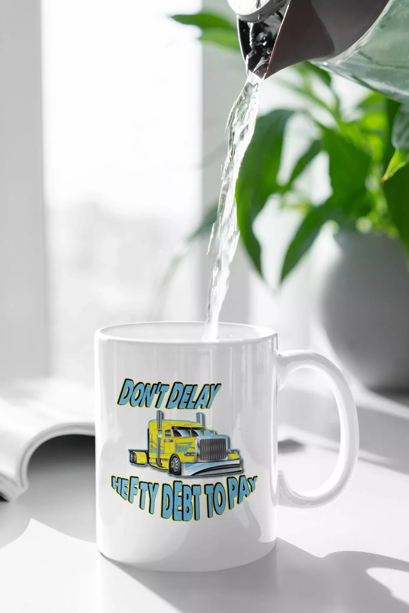Diesel Freak Don’t Delay Coffee Mug
