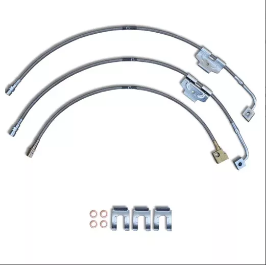 Dodge Ram 2500 3500 Stainless Steel Braided Brake Lines 94-99