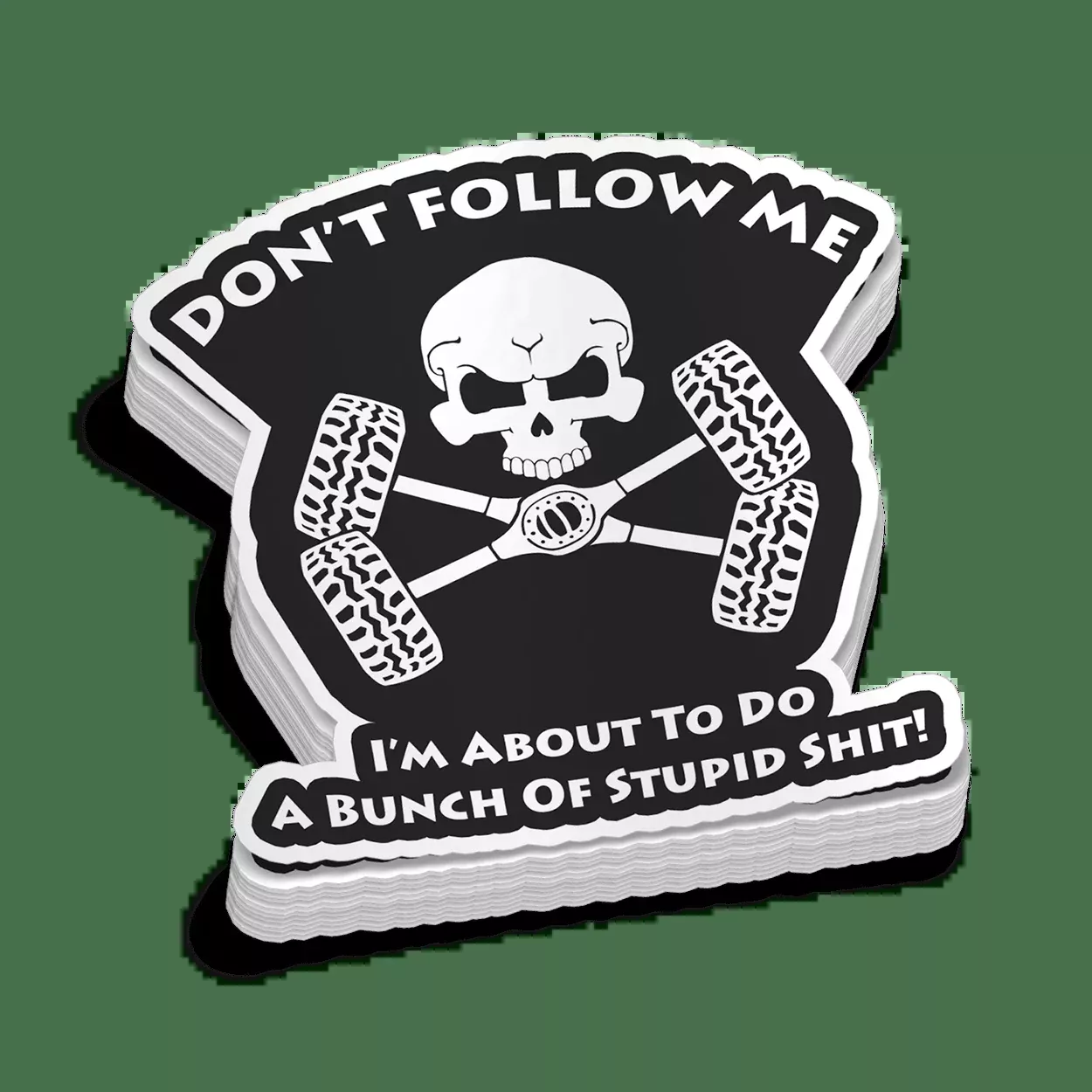 Don’t Follow Me Decal