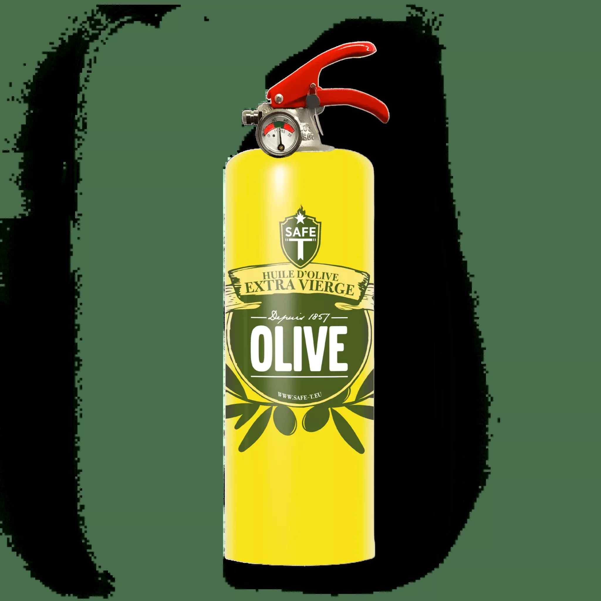 Olive fire extinguisher