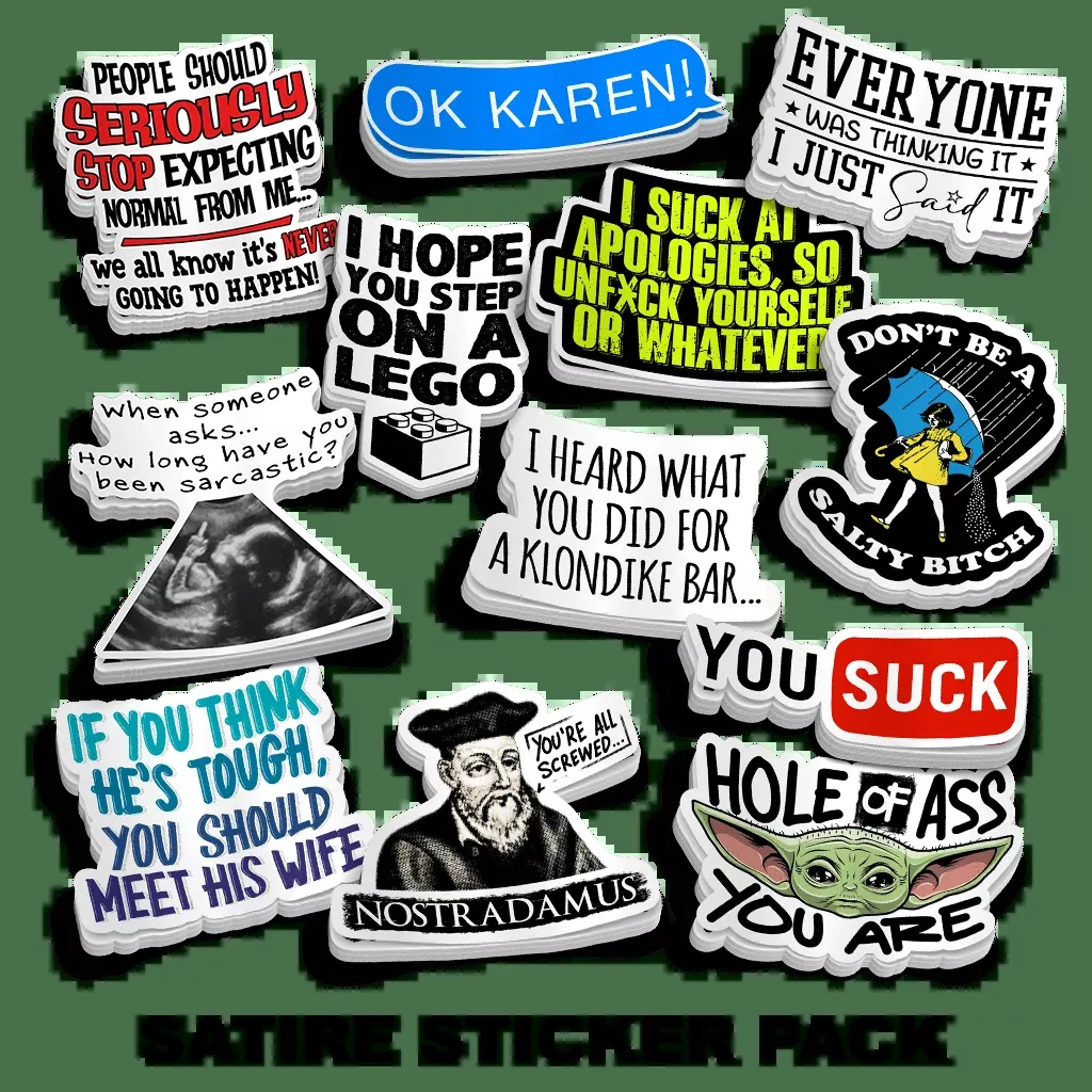 Satire Sticker Pack